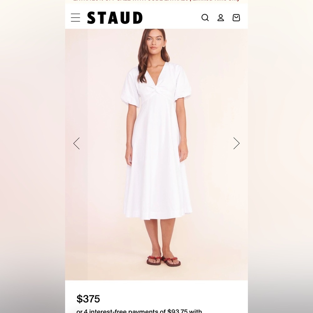 Brand new staud dress